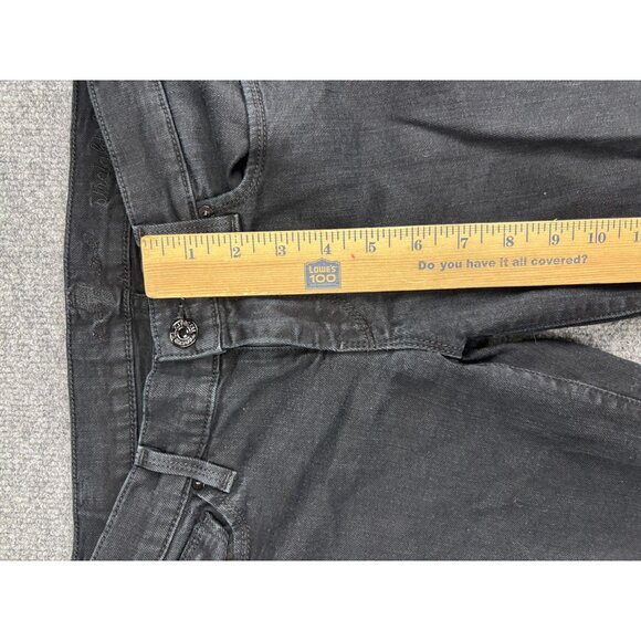 7 For All Mankind Jeans Womens 25 Straight Leg Stretch Denim Pants Made in USA - Picture 4 of 8